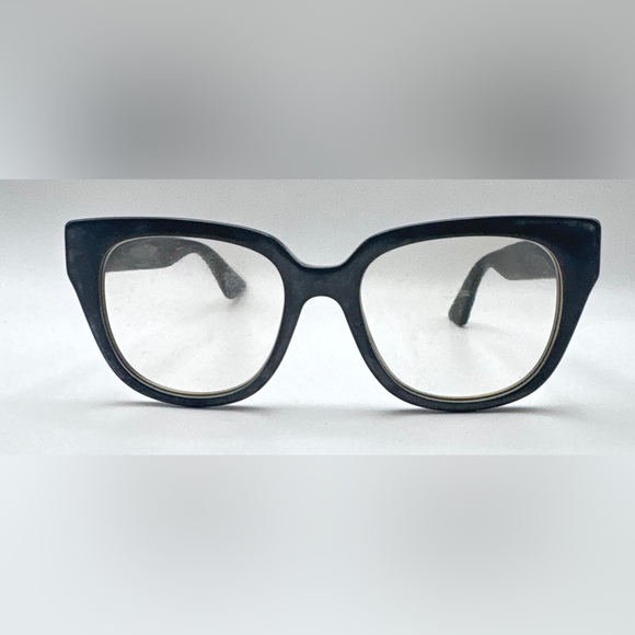 Gucci GG00370 Black Oval Sunglasses Frames Only - Picture 3 of 8